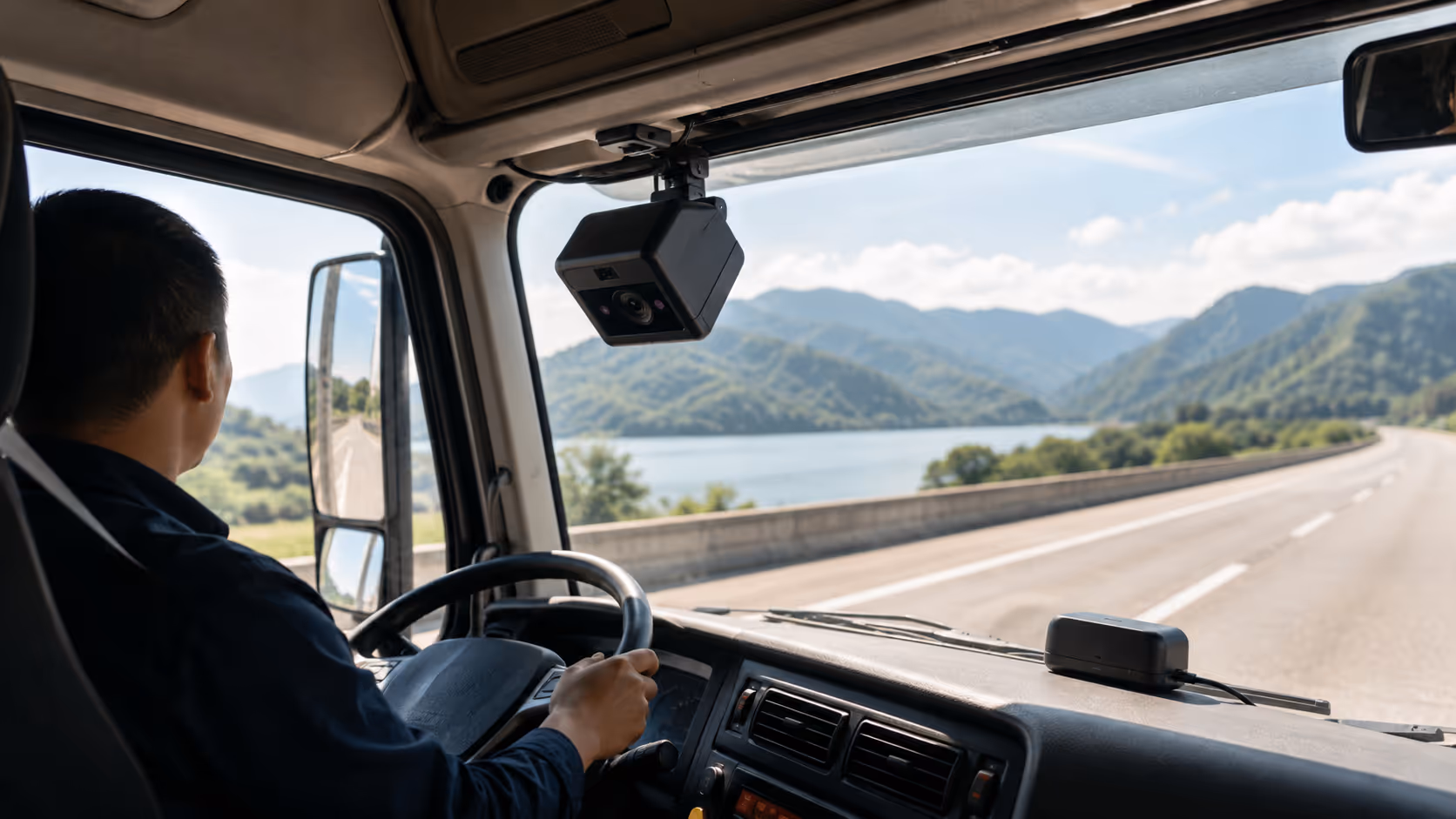 Cabin camera and road context for driver and vehicle monitoring.