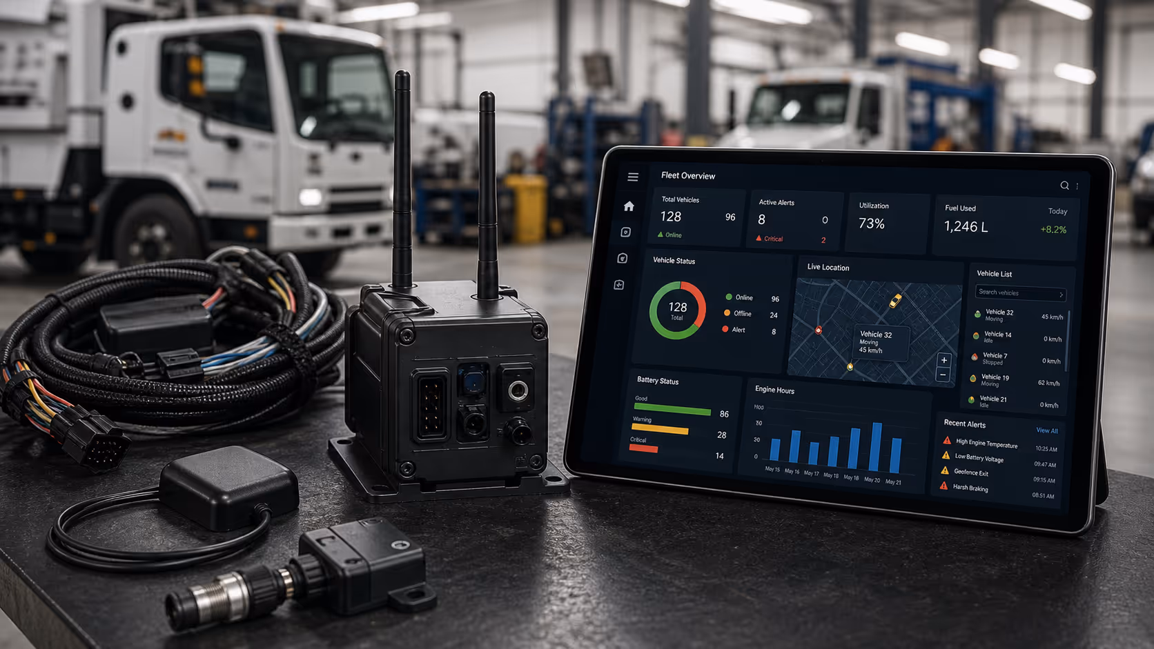 Mobility & Connected Vehicles capability visual.