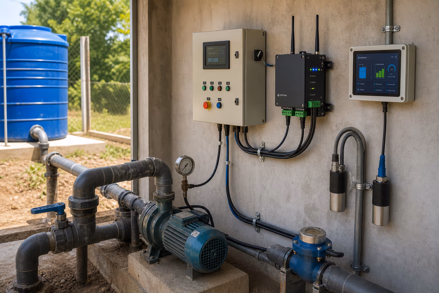 Water, Agriculture & Remote Infrastructure exploration visual.